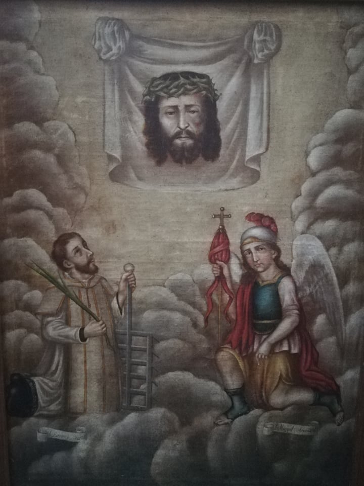 San Miguel Arcangel con la Veronica 