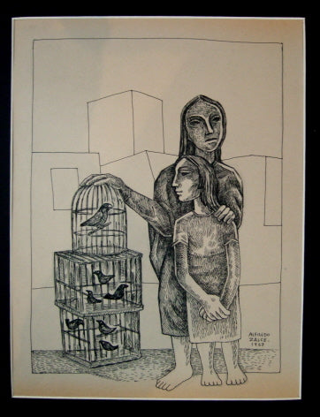 Alfredo Zalce "Pajarera"