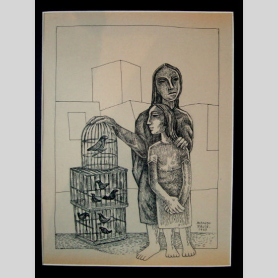 Alfredo Zalce "Pajarera"