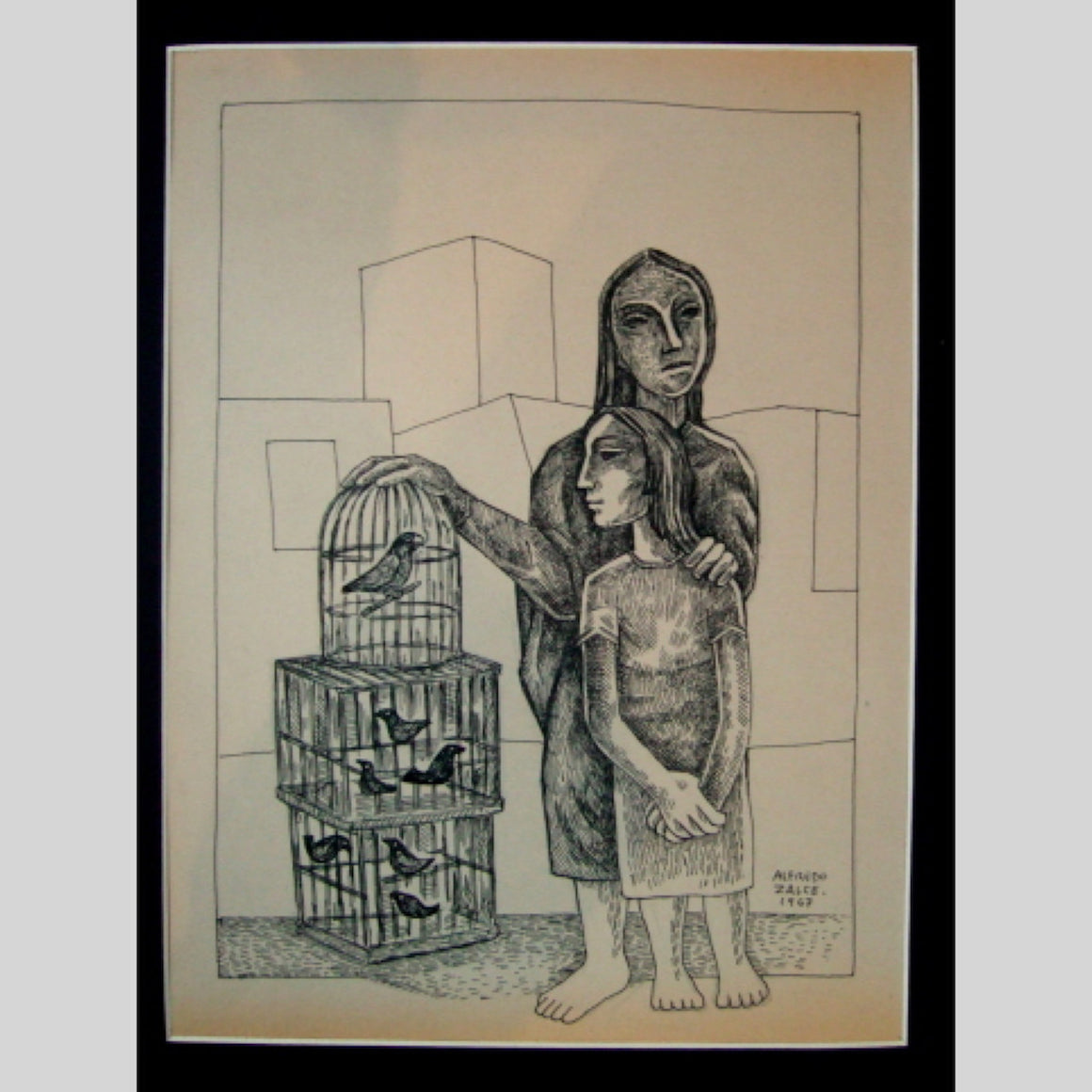 Alfredo Zalce "Pajarera"