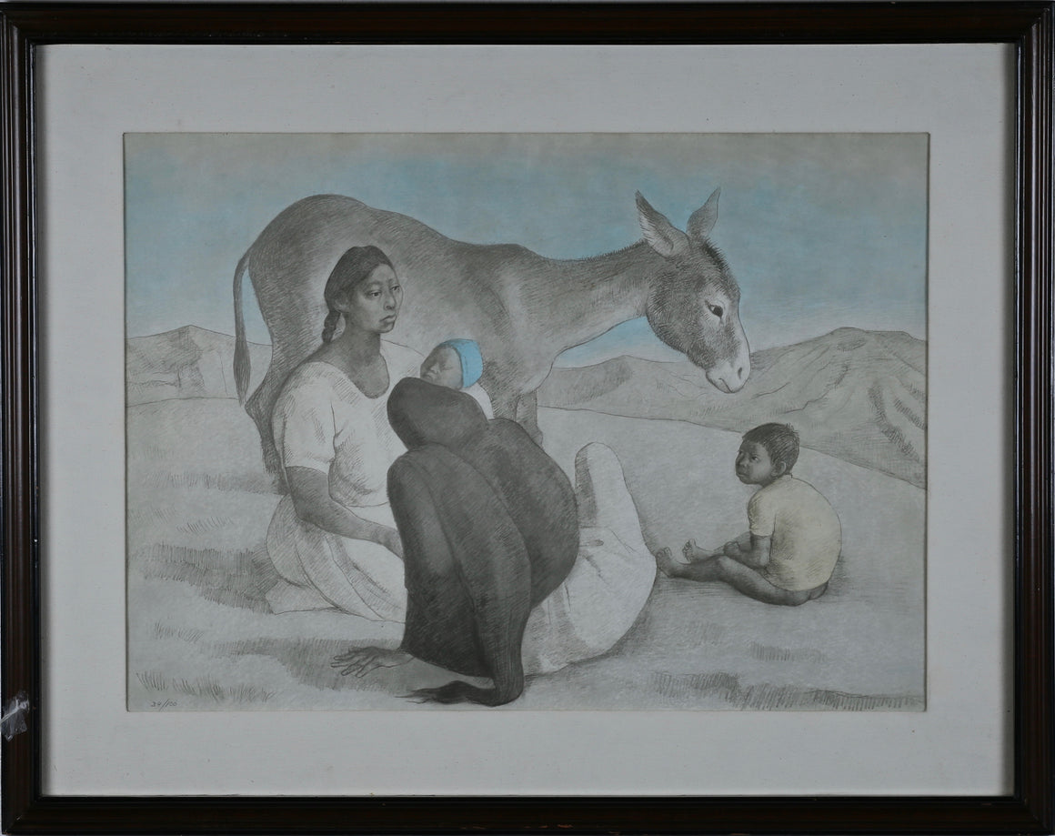 Francisco Zuñiga - Litografia