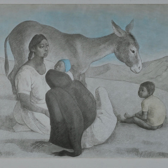 Francisco Zuñiga - Litografia