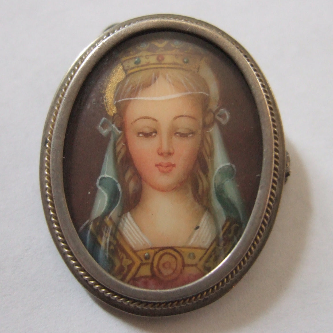 Retrato Miniatura en Marfil