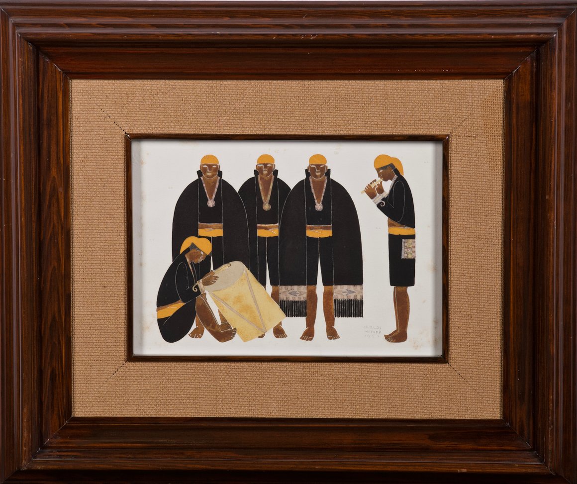 Carlos Merida "Musicos Indigenas"