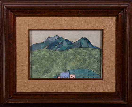 Carlos Merida "Paisaje Mexicano"