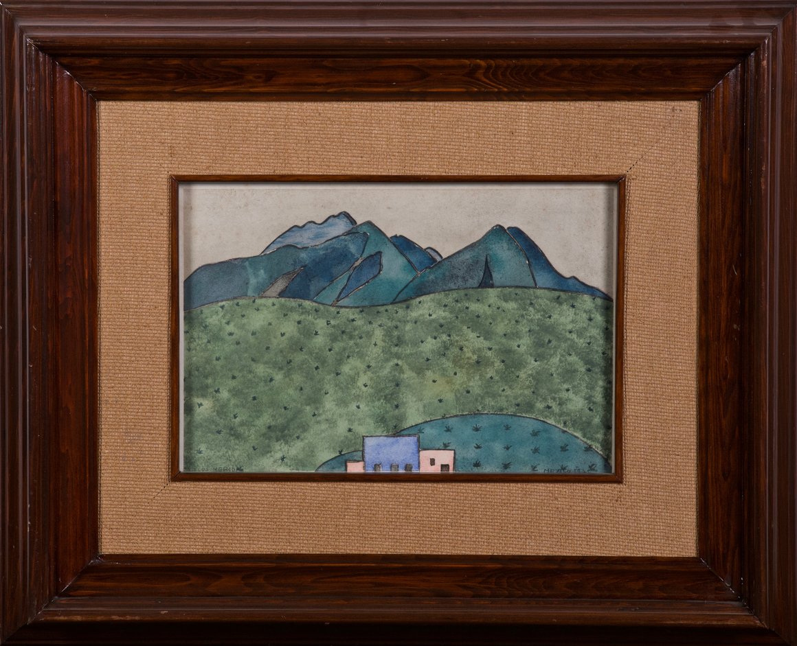 Carlos Merida "Paisaje Mexicano"