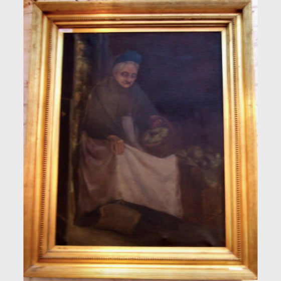 Retrato de Viejecita: A. Deguid