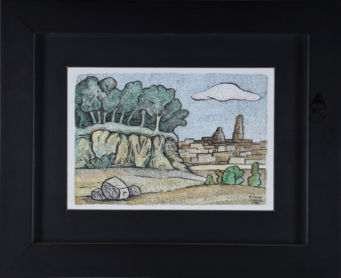 Alfredo Zalce "Paisaje"