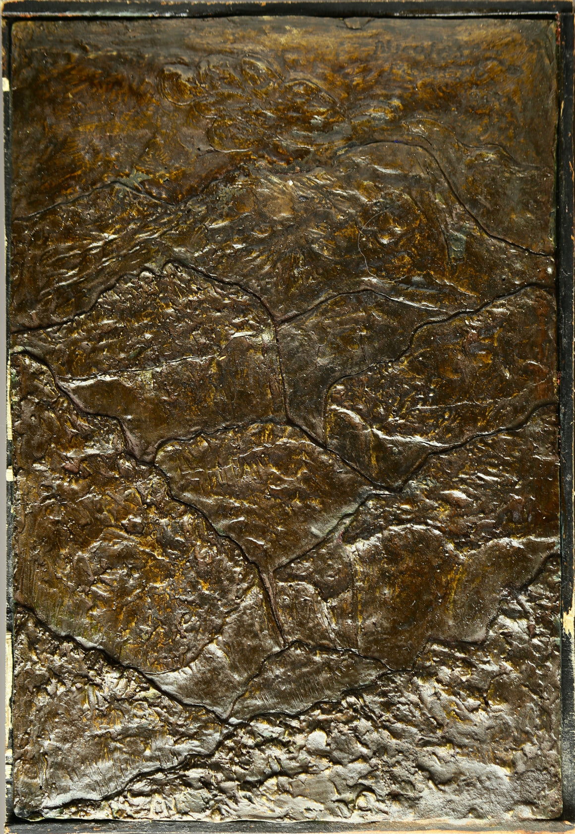 Placa de Bronce -  Nicolas Moreno