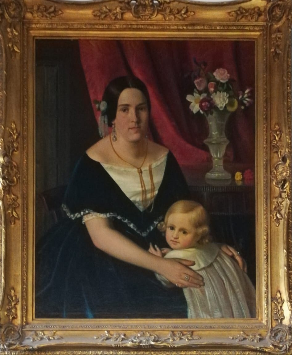 Retrato de la Señora Celis y su Hijo