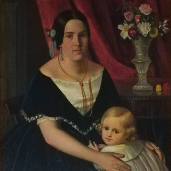 Retrato de la Señora Celis y su Hijo